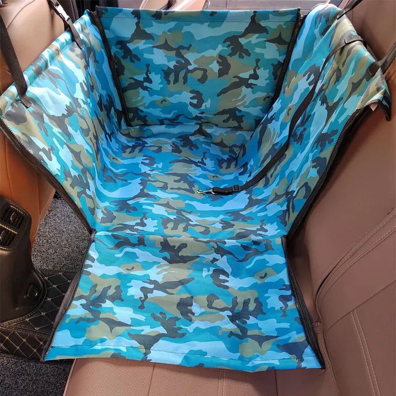 Capa Protetora de Banco Pet ZooLume™ – Transporte Seguro e Confortável para Cães e Gatos