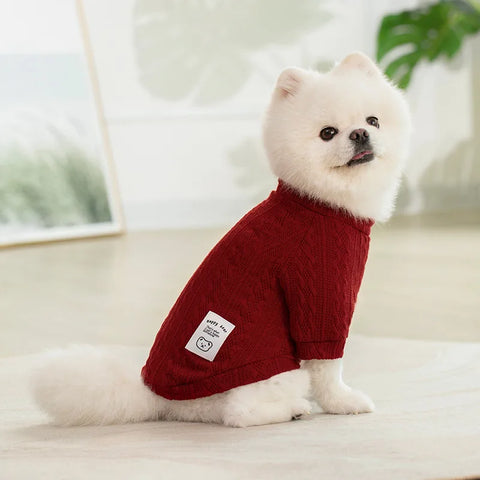 Roupa de Inverno Pet ZooLume™ – Suéter Aconchegante para Filhotes e Adultos