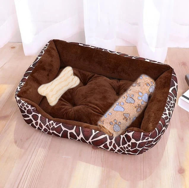 Cama Candy Pet ZooLume™ – Ninho Colorido e Aconchegante para Cães e Gatos