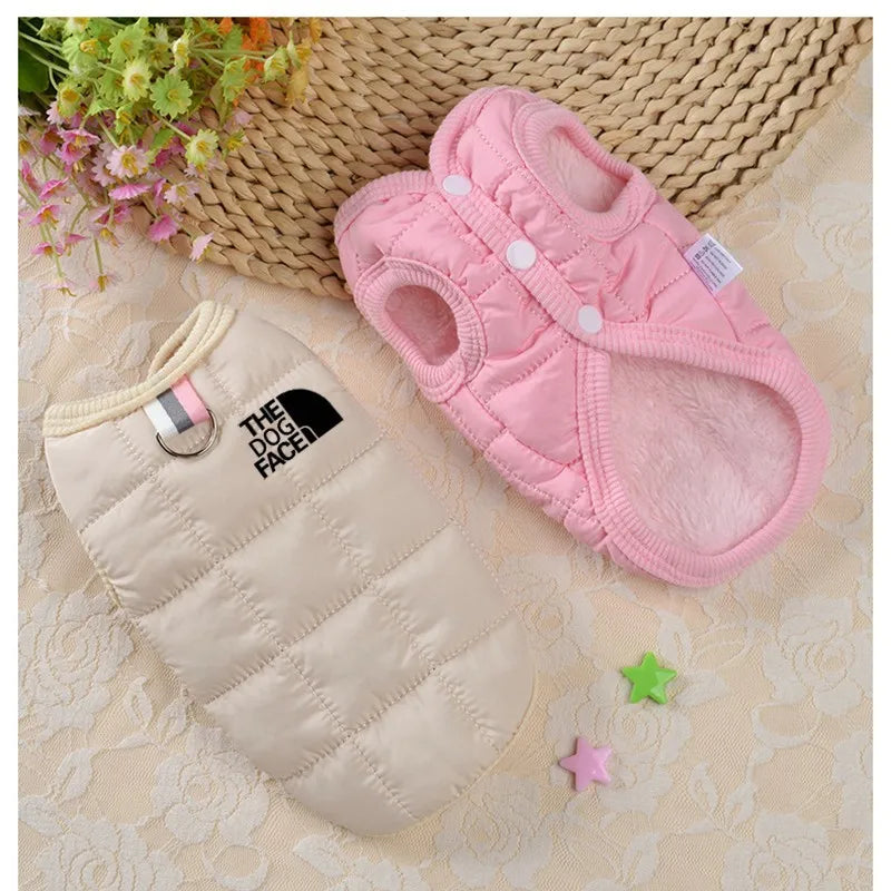 Casaco Pet de Inverno Fashion ZooLume™ – Estilo Premium e Aconchego para Cães Pequenos e Médios