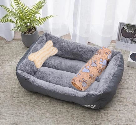 Cama Candy Pet ZooLume™ – Ninho Colorido e Aconchegante para Cães e Gatos