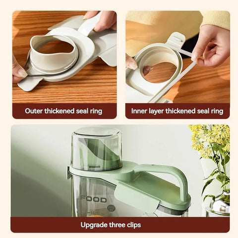 Balde Hermético Pet ZooLume™ – Armazenamento de Ração Antimofo e de Grande Capacidade