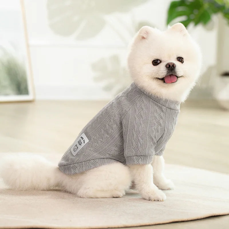 Roupa de Inverno Pet ZooLume™ – Suéter Aconchegante para Filhotes e Adultos
