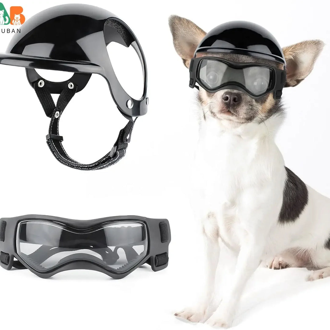 RidePet™ - Capacete com Óculos Pet ATUBAN™