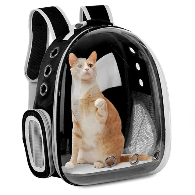 Mochila Cápsula Espacial Pet ZooLume™ – Transporte Seguro e Estiloso para Cães e Gatos
