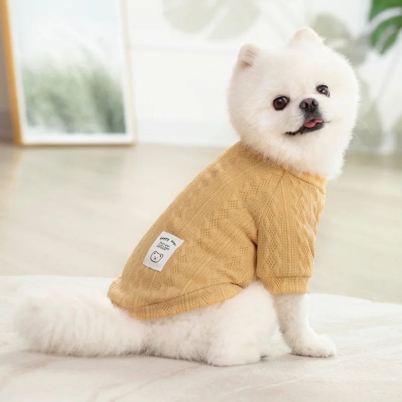 Roupa de Inverno Pet ZooLume™ – Suéter Aconchegante para Filhotes e Adultos