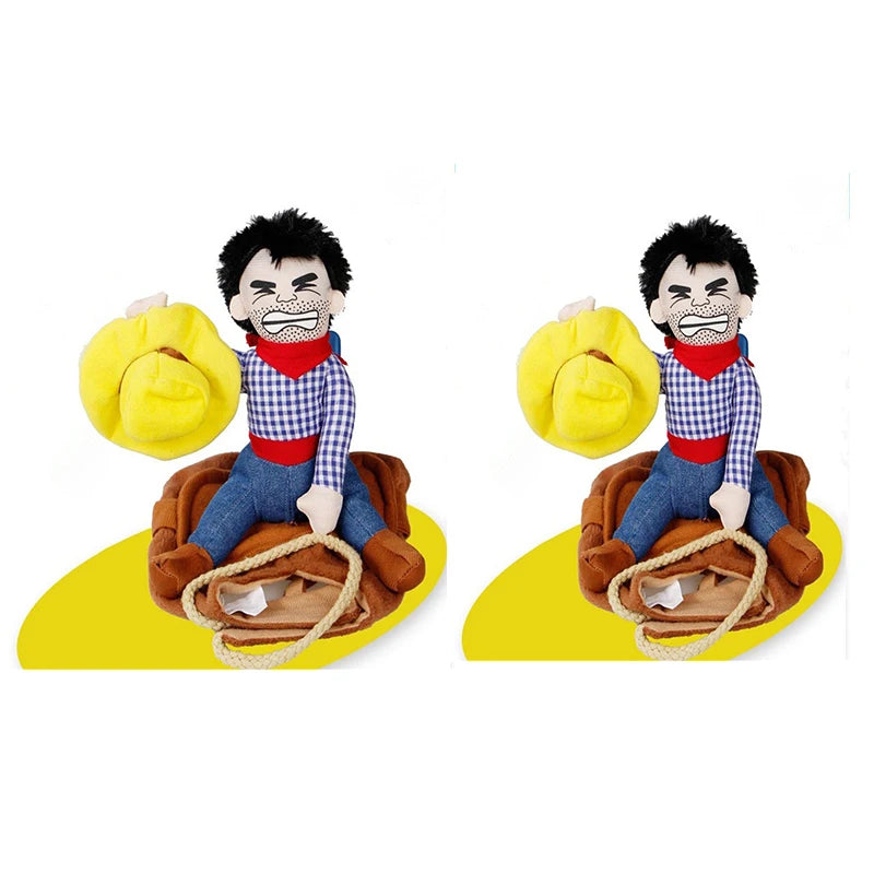 Fantasia de Cowboy Pet ZooLume™ – Roupinha Divertida para Cães e Gatos