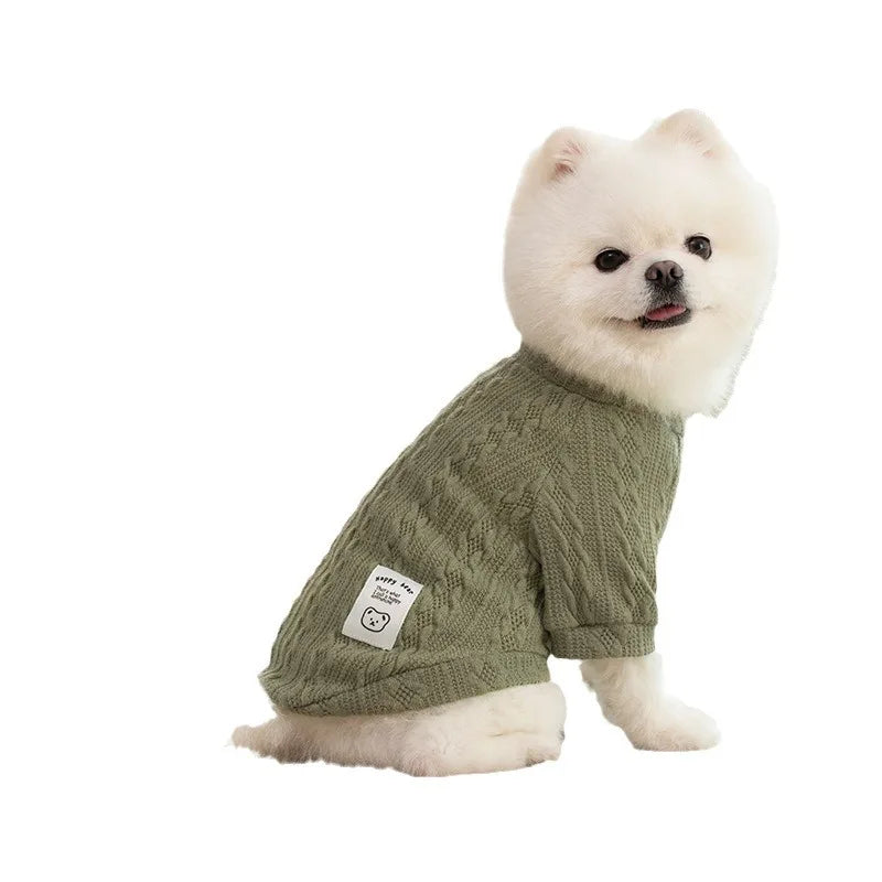 Roupa de Inverno Pet ZooLume™ – Suéter Aconchegante para Filhotes e Adultos