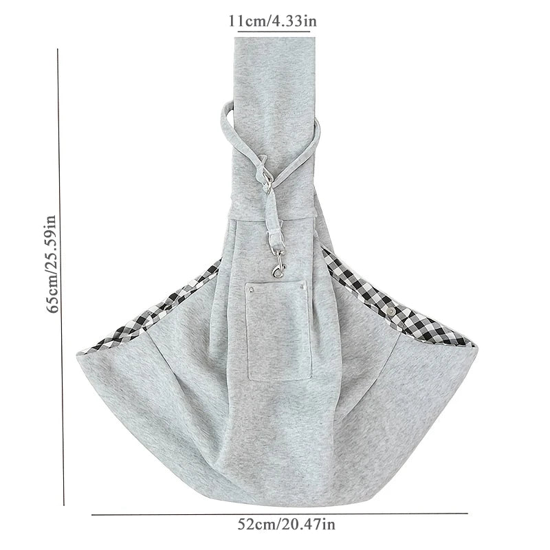 Bolsa de Transporte Pet ZooLume™ – Portátil e Confortável para Cães e Gatos até 7,5kg