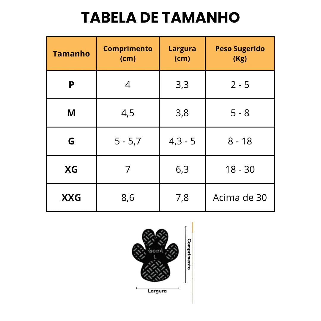 Protetor de Patas PetSafe™ – Antiderrapante e Respirável para Cães e Gatos